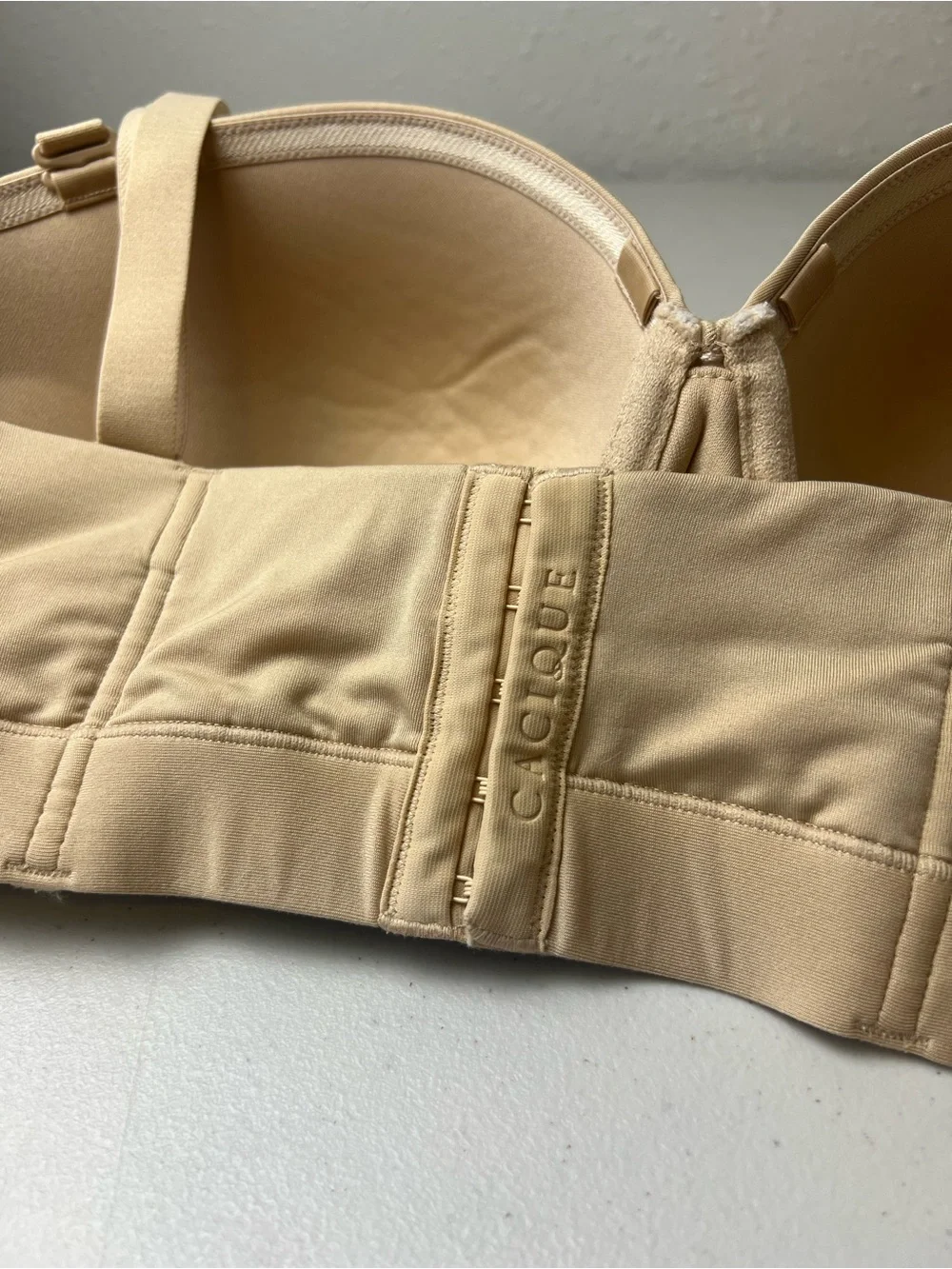 Cacique NWT 42DD Comfort Bliss Plunge Strapless Bra